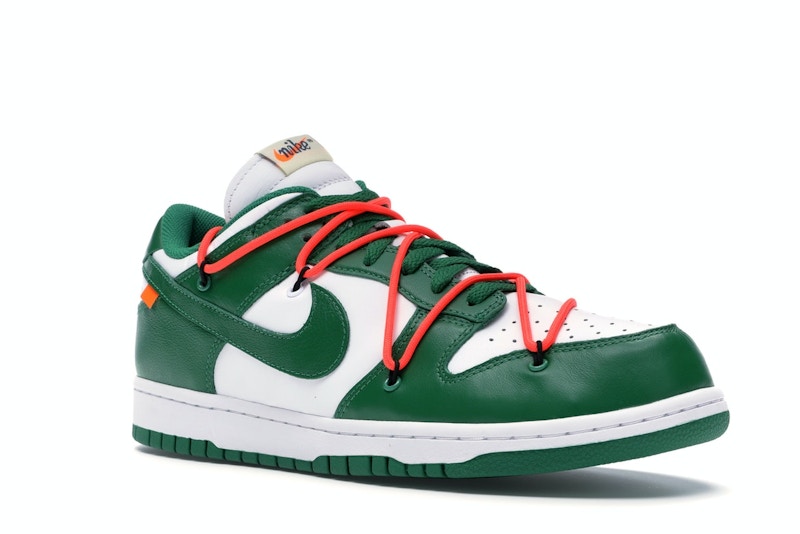 Nike Dunk Low Off White Pine Green - White/Pine Green-Pine Green - CT0856-100 - 05