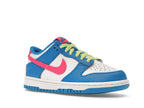 Nike Dunk Low Photo Blue White Light Lemon Twist Hyper Pink (GS), vista a 360 gradi 5 di 36
