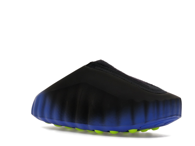 Nike Mind 001 Flyknit Slide Hyper Royal Black, vista a 360 gradi 5 di 36