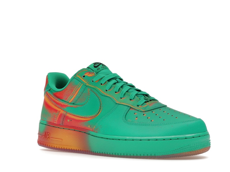 Nike Air Force 1 Low 07 Stadium Green Crimson - Stadium Green/Bright Crimson/Laser Orange - IB6834-300 - 05