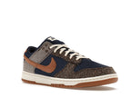 Nike Dunk Low Tweed Midnight Navy Corduroy - Midnight Navy/Ale Brown/Pale Ivory - FQ8746-410 - 05