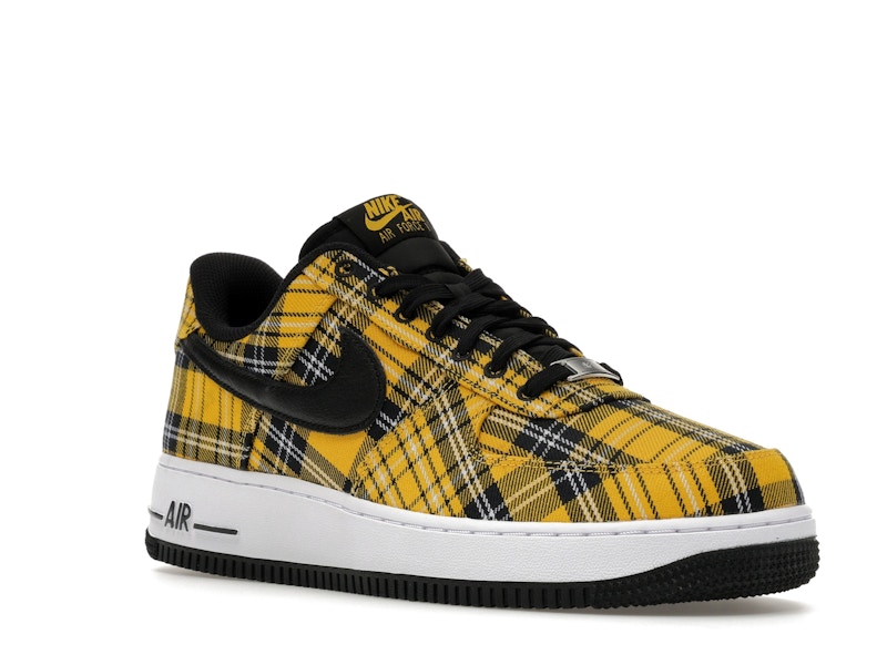 Nike Air Force 1 Low Clueless Yellow Plaid Womens - Multi-Color/Black/Yellow Ochre/White - IR5596-900 - 05