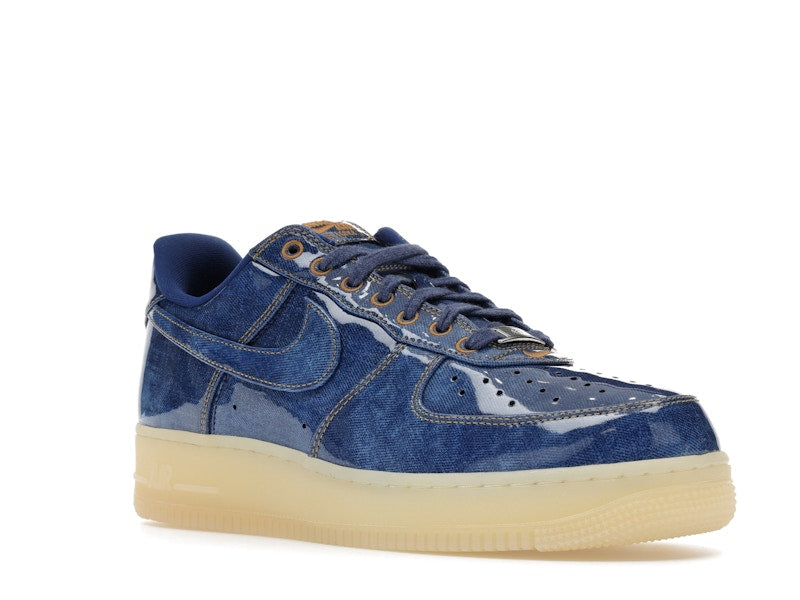 Nike Air Force 1 Low Patent Denim - Coastal Blue/Natural/Flax/Coastal Blue - IM5757-400 - 05