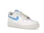 Nike Air Force 1 Low '07 Next Nature Pale Ivory University Blue (Women's), vista a 360 gradi 5 di 36