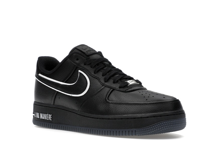 Nike Air Force 1 Low A Ma Maniere Hand Wash Cold Womens - Black/White/Black/Black - HF4084-001 - 05