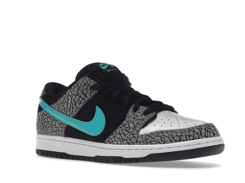 Nike Sb Dunk Low Atmos Elephant - Medium Grey/Black-White-Clear Jade - BQ6817-009 - 05