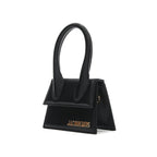 Jacquemus Le Chiquito Top Handle Bag Black, vista a 360 gradi 5 di 36