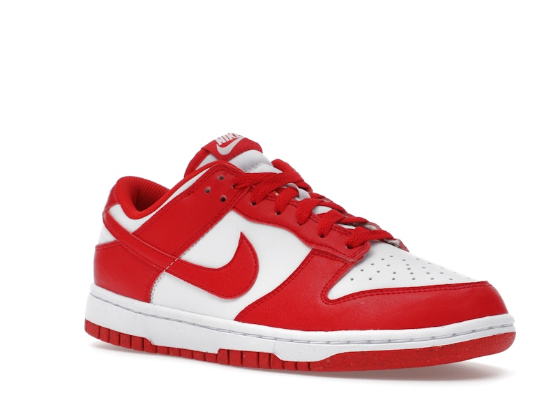 Nike Dunk Low Next Nature St Johns Womens - White/University Red - DD1873-116 - 05