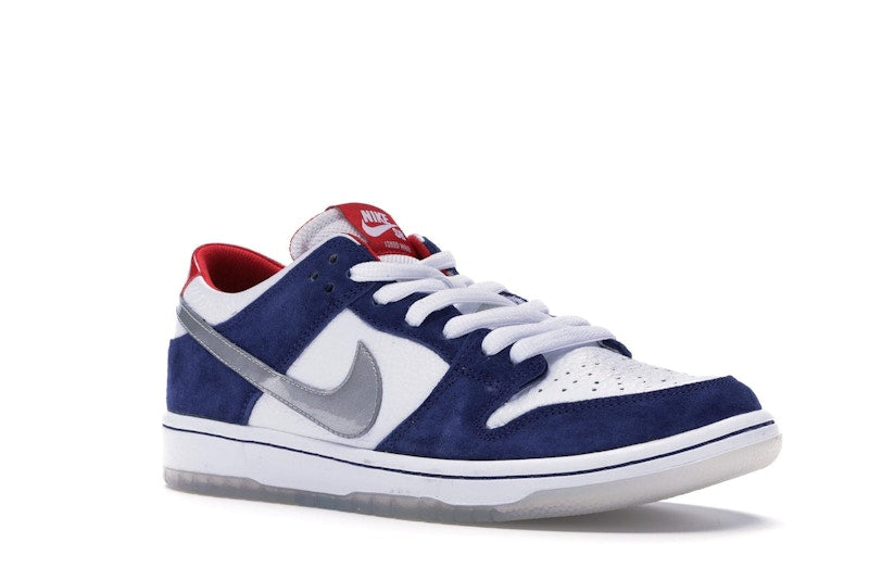 Nike Dunk Sb Low Ishod Wair Bmw - Deep Royal Blue/Metallic Silver-University Red-Metallic Silver - 839685-416 - 05
