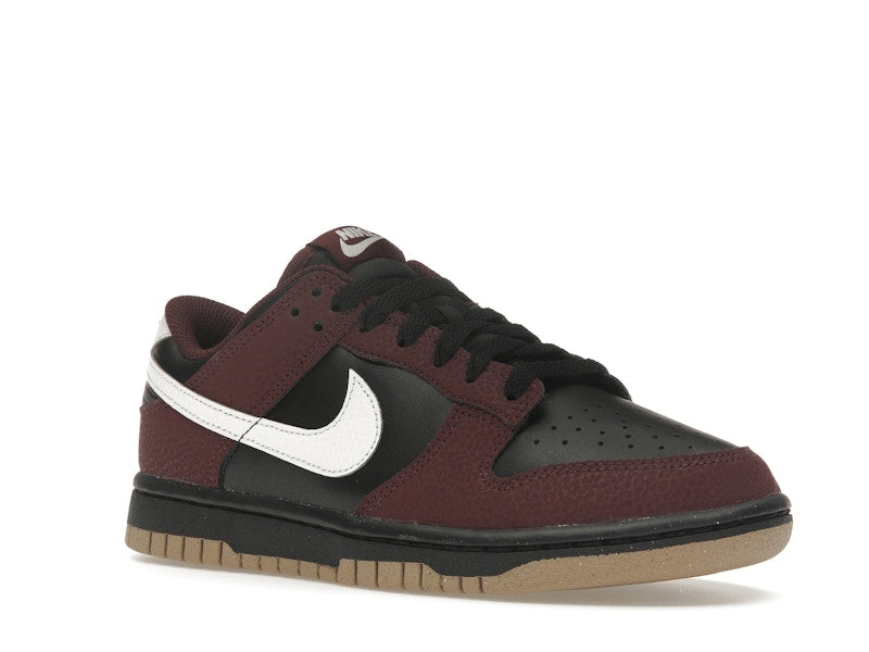 Nike Dunk Low Next Nature Burgundy Crush Black Womens - Burgundy Crush/Black/Khaki/Phantom - HM9658-600 - 05