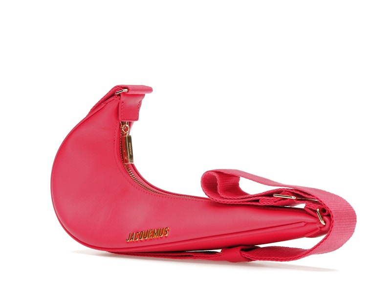 Jacquemus x Nike Le Sac Swoosh Small Dark Pink, vista a 360 gradi 5 di 36