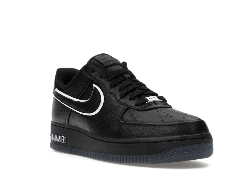 Nike Air Force 1 Low A Ma Maniere Hand Wash Cold Womens - Black/White/Black/Black - HF4084-001 - 06