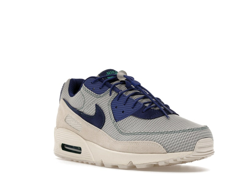 Nike Air Max 90 Coconut Milk Deep Royal Blue, vista a 360 gradi 6 di 36