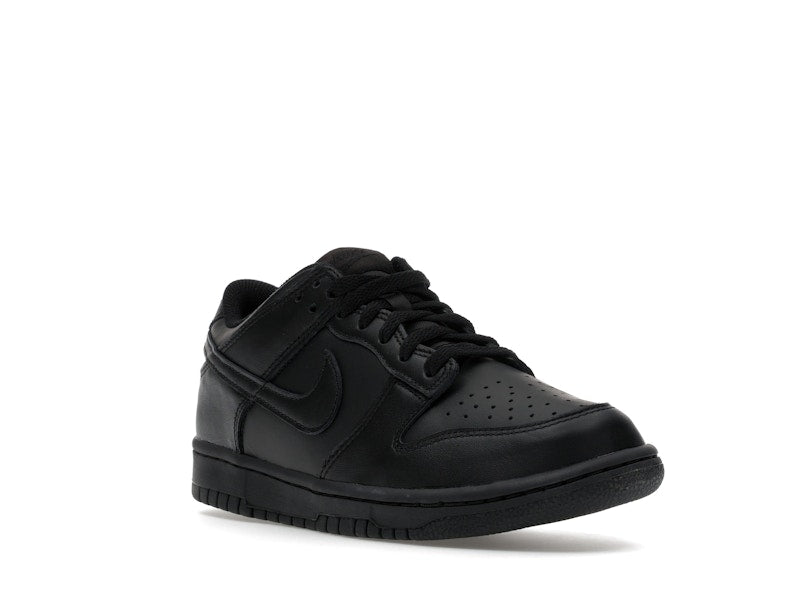 Nike Dunk Low Triple Black (GS) - Black/Black/Black - FB9109-009 - 06