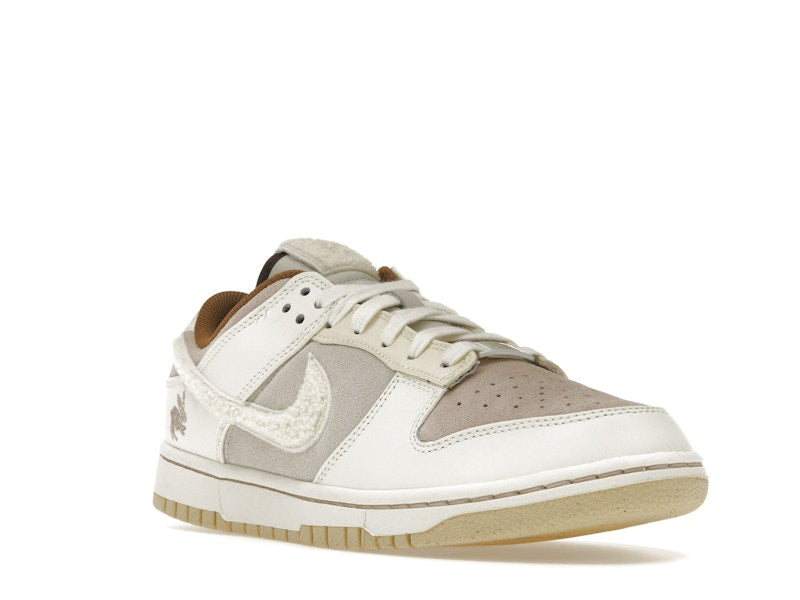 Nike Dunk Low Retro Prm Year Of The Rabbit Mocha Brown - Fossil Stone/Coconut Milk-Sail-Light Bone-Sesame - FD4203-211 - 06
