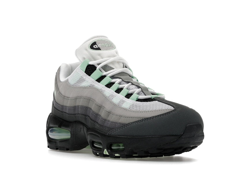 Nike Air Max 95 Og Big Bubble Fresh Mint Womens - Black/Fresh Mint/White/Medium Grey/Anthracite/Light Graphite - HJ5996-005 - 06