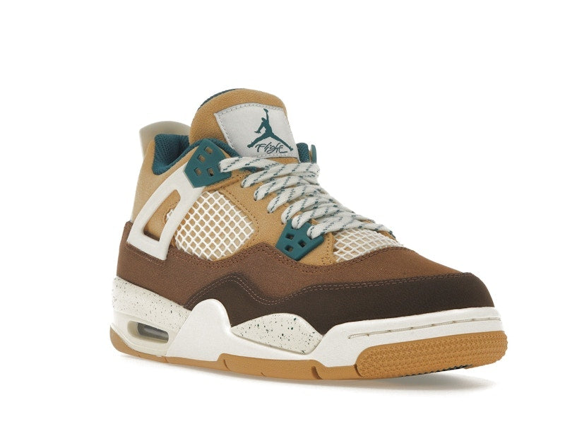 Air Jordan 4 Retro Cacao Wow (GS) - Cacao Wow/Geode Teal/Ale Brown/Twine/Sail/Luminous Green - FB2214-200 - 06
