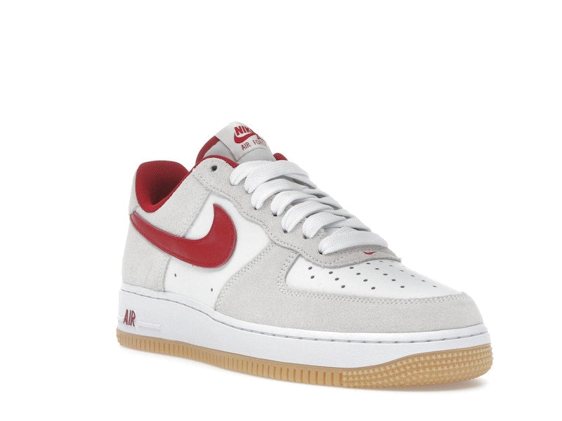 Nike Air Force 1 Low '07 LV8 Summit White Varsity Red Gum