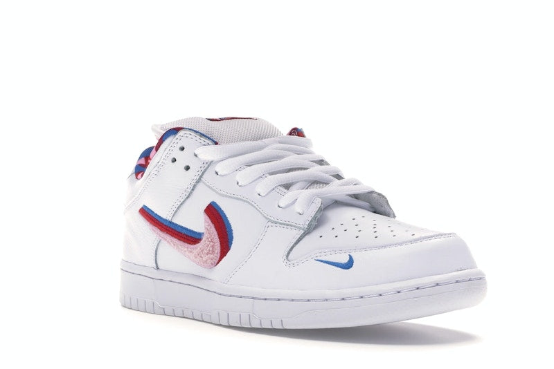 Nike Sb Dunk Low Parra - White/Red-Pink - CN4504-100 - 06