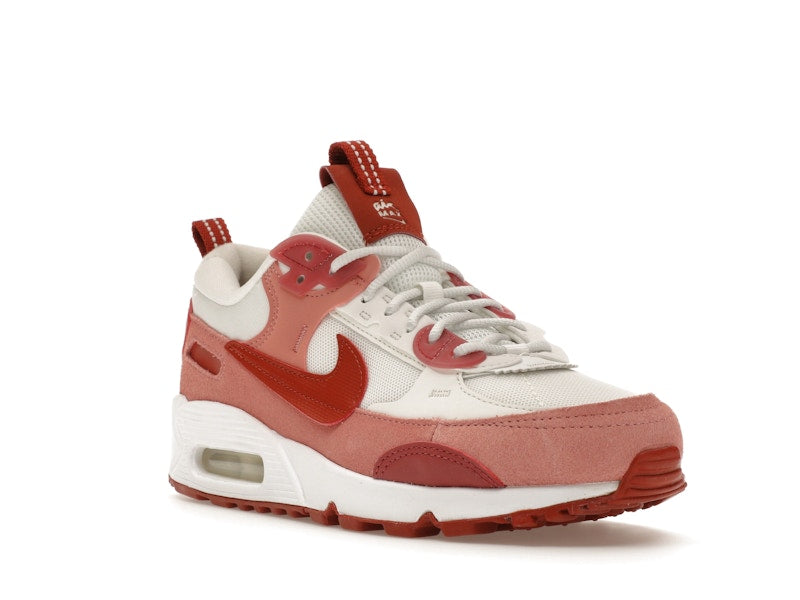 Nike Air Max 90 Futura Red Stardust Womens - Red Stardust/Summit White/Campfire Orange/Rugged Orange - FQ8881-618 - 06