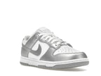 Nike Dunk Low Metallic Silver Womens - White/Metallic Silver/Blue Joy - FV1311-100 - 06