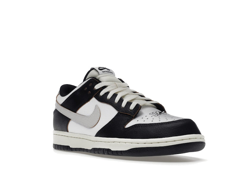 Nike SB Dunk Low HUF San Francisco - Black/White-Orange - FD8775-001 - 06