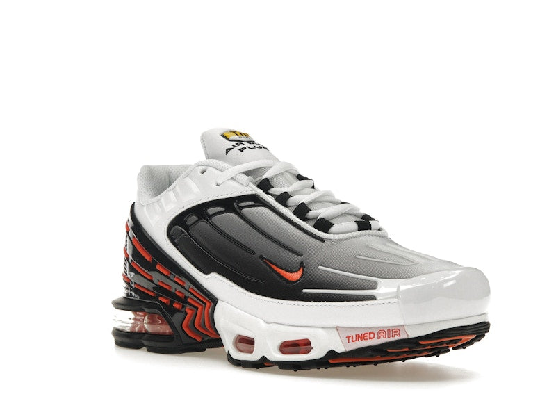 Nike Air Max Plus 3 White Black Team Orange