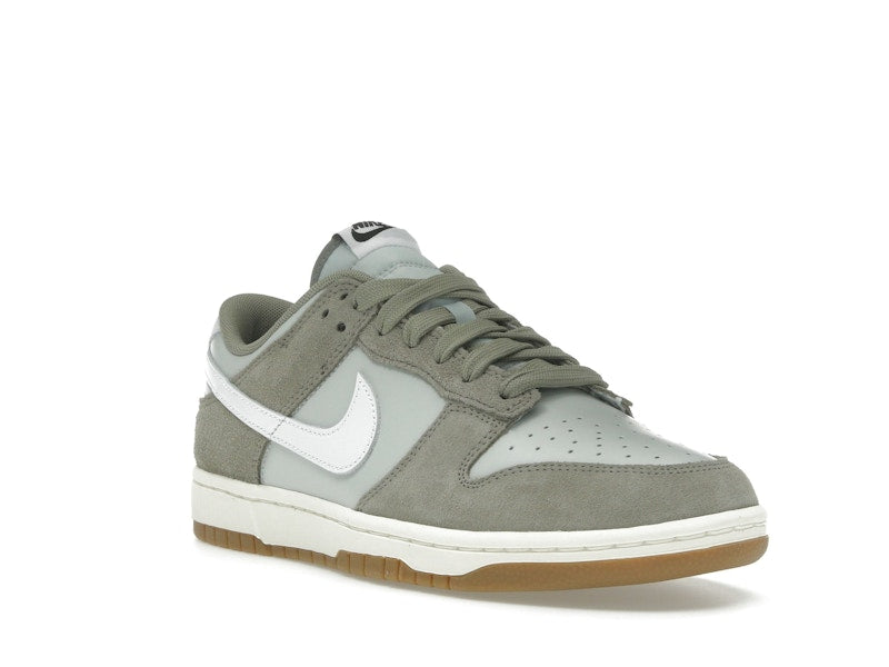 Nike Dunk Low Retro SE Light Silver Light Army Sail White, vista a 360 gradi 6 di 36