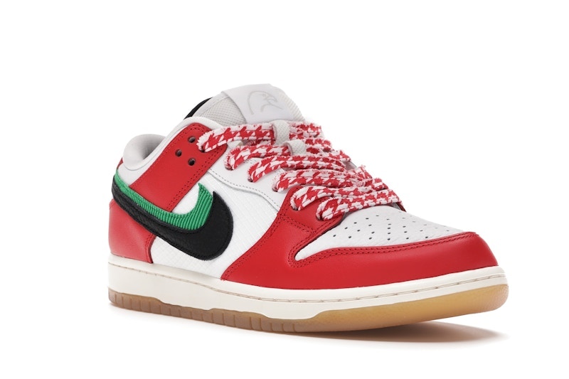 Nike SB Dunk Low Frame Skate Habibi - White/Black-Green-Red-Gum - CT2550-600 - 06