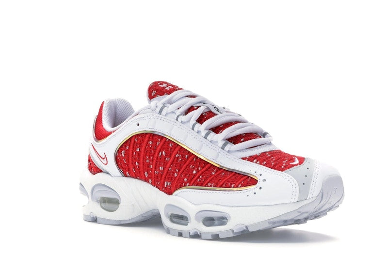 Nike Air Max Tailwind 4 Supreme White, vista a 360 gradi 6 di 36