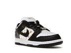 Nike SB Dunk Low Supreme Black, vista a 360 gradi 6 di 36