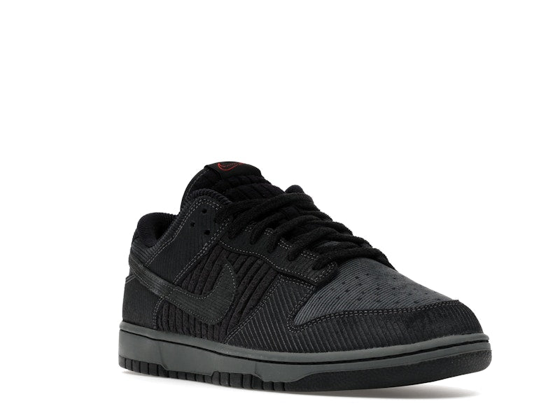 Nike Dunk Low Retro Premium Black Corduroy - Black/Anthracite/Anthracite - IB7746-001 - 06