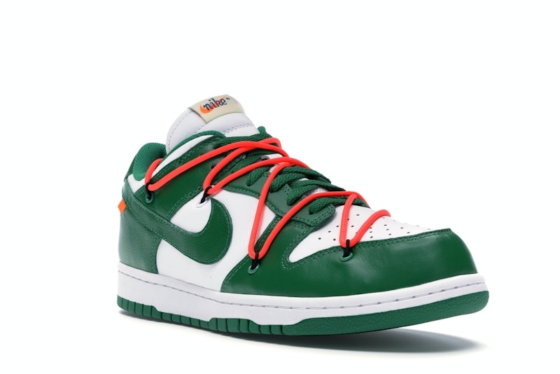 Nike Dunk Low Off White Pine Green - White/Pine Green-Pine Green - CT0856-100 - 06