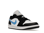 Air Jordan 1 Low Black University Blue White (W)