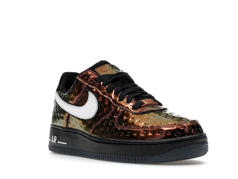 Nike Air Force 1 Low Prm Nba All Star Weekend 2026 - Black/White/Picante Red/Key Lime/University Gold/Metallic Silver - IU9209-001 - 06