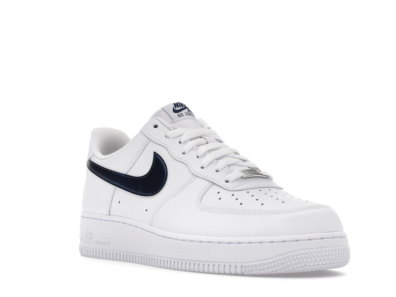 Nike Air Force 1 Low 07 Lv8 Team Usa World Cup - White/Midnight Navy/University Red/Metallic Gold - IQ0407-100 - 06