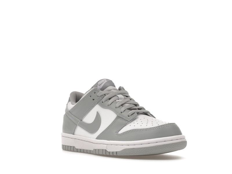 Nike Dunk Low White Light Smoke Grey (GS), vista a 360 gradi 6 di 36