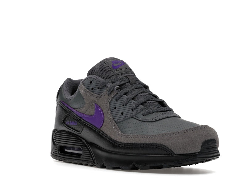 Nike Air Max 90 Iron Grey Wild Grape, vista a 360 gradi 6 di 36