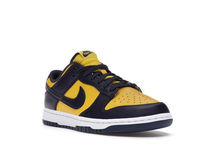 Nike Dunk Low Michigan - Varsity Maize/Midnight Navy-White - DD1391-700 - 06