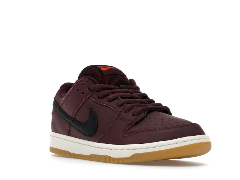 Nike Sb Dunk Low Pro Burgundy Crush - Burgundy Crush/Black/Mystic Dates/Sail/Gum Light Brown/Safety Orange - IO2304-600 - 06