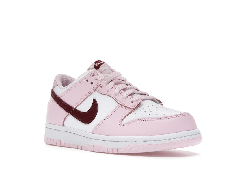Nike Dunk Low Pink Foam Red White (GS), vista a 360 gradi 6 di 36