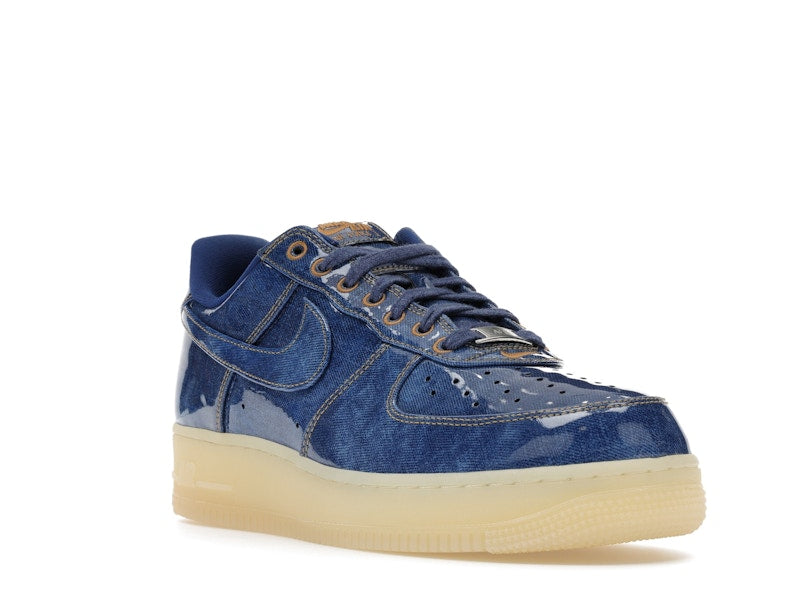 Nike Air Force 1 Low Patent Denim - Coastal Blue/Natural/Flax/Coastal Blue - IM5757-400 - 06