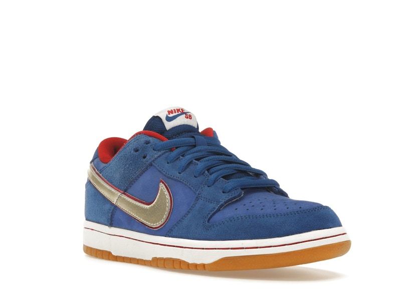 Nike Dunk Sb Low Eric Koston - Blue Ribbon/Metallic Vegas Gold-Varsity Red - nike-dunk-sb-low-eric-koston - 06