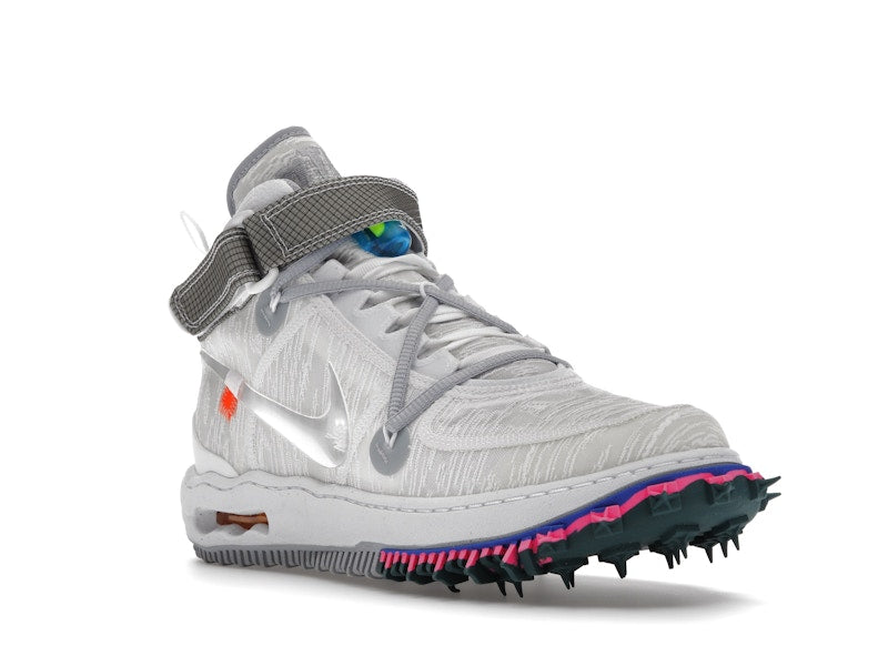 Nike Air Force 1 Mid Off White White - White/Clear White - DO6290-100 - 06