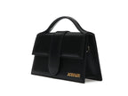 Jacquemus Le Grand Bambino Crossbody Strap Handbag Black, vista a 360 gradi 6 di 36