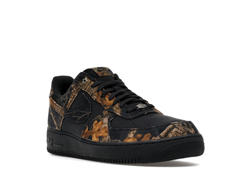 Nike Air Force 1 Low Realtree Black Camo - Off Noir/Multi-Color/Gum Yellow - IH1221-001 - 06