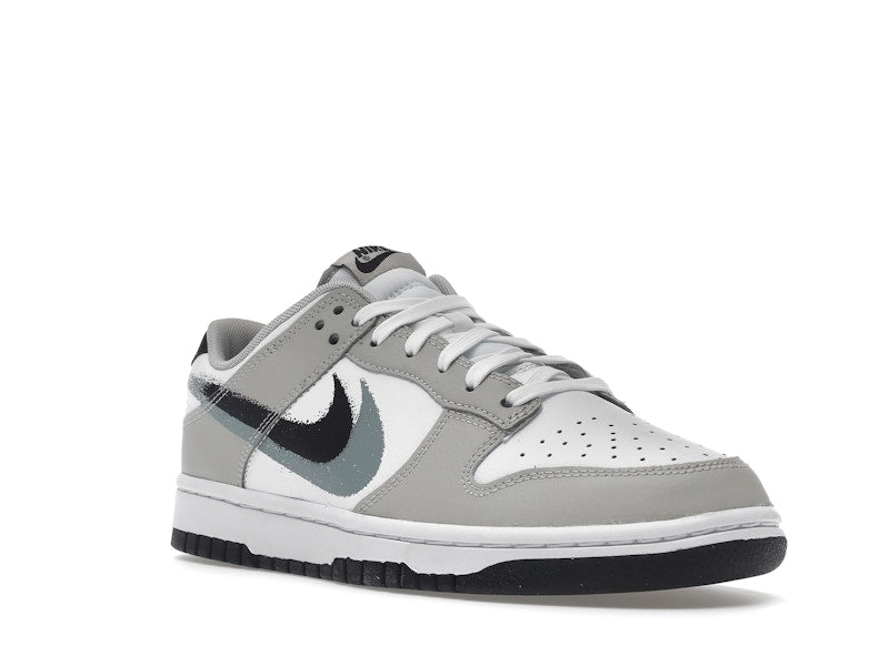 Nike Dunk Low Stencil Swoosh - White/Light Stone/Black - FD0661-100 - 06
