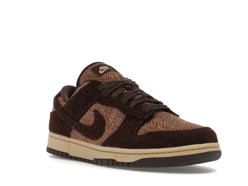 Nike Dunk Low Harris Tweed Sesame Womens - Sesame/Violet Mist/Baroque Brown - IO0052-200 - 06