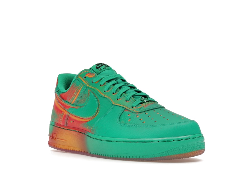 Nike Air Force 1 Low 07 Stadium Green Crimson - Stadium Green/Bright Crimson/Laser Orange - IB6834-300 - 06