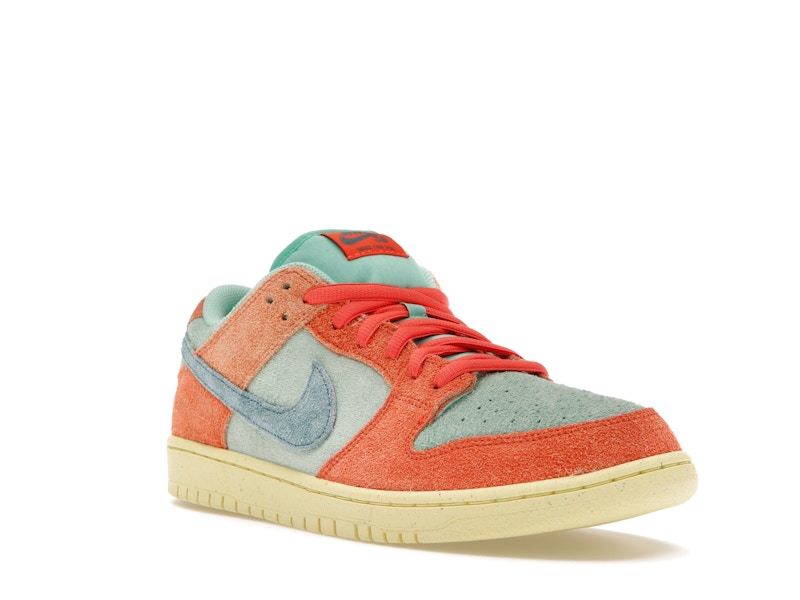 Nike Sb Dunk Low Orange Emerald Rise - Orange/Noise Aqua-Emerald Rise-Lemon Chiffon - DV5429-800 - 06